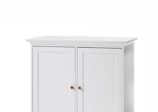 Paris skænk 2 låger – hvid