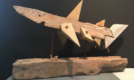 Woody Haj træskulptur