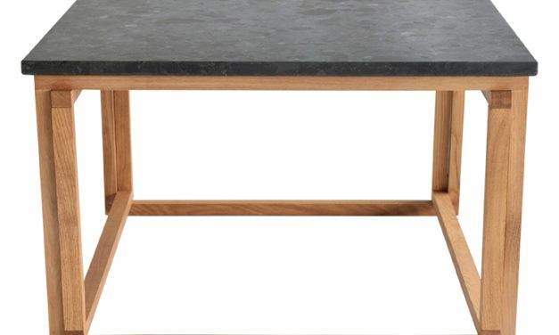 Accent granit sofabord, 75×75