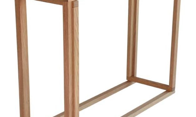 Accent marmor Konsolbord, 100 x 35, krom