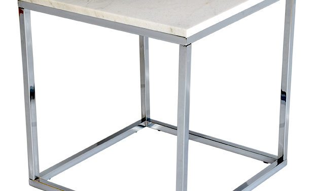 Accent marmor sofabord