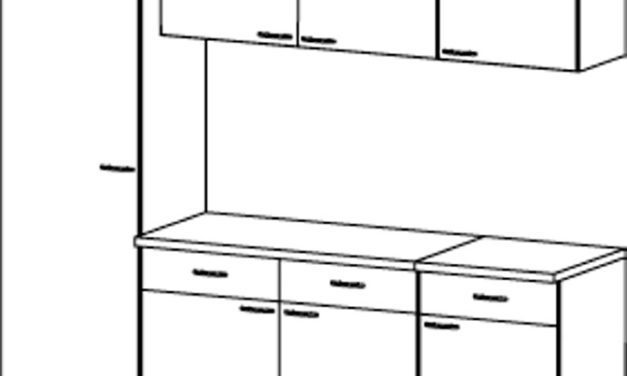 Casa Skabs og skuffe kombination