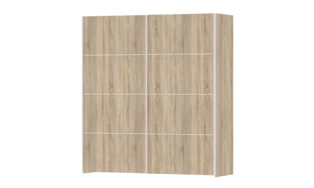 Verona Eg struktur Skab med hylder