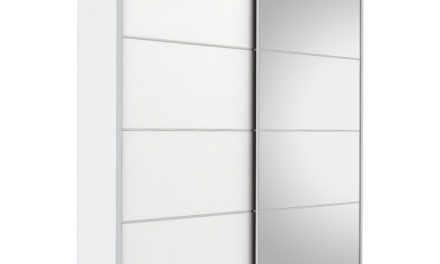 Verona Hvid skab med hylder