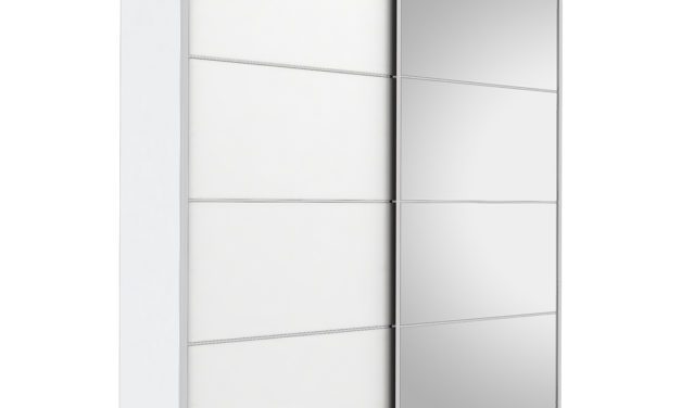 Verona Hvid skab med hylder