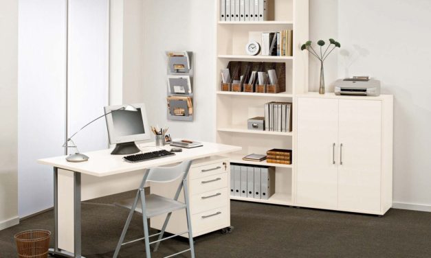 Prima hvidt skrivebord