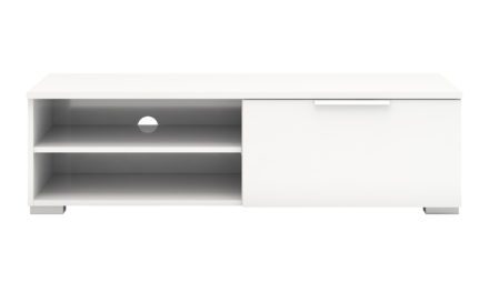 Match Tv-møbel – Hvid højglans