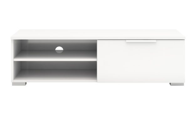 Match Tv-møbel – Hvid højglans
