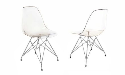 Crystal stol i smoked