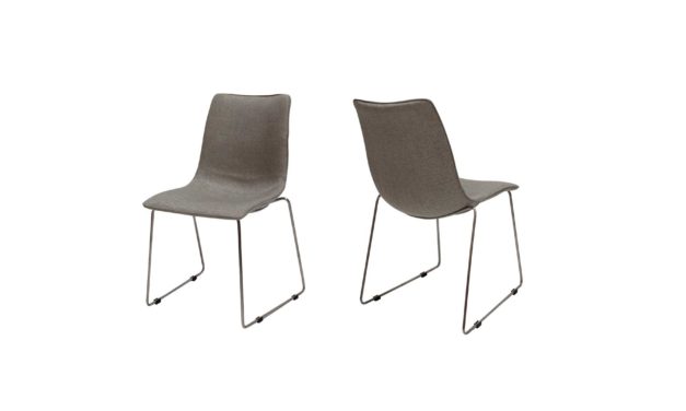 Delta stol i lysegrå