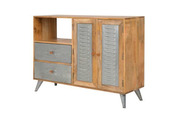 Leipzig skænk 2 låger, 2 skuffer