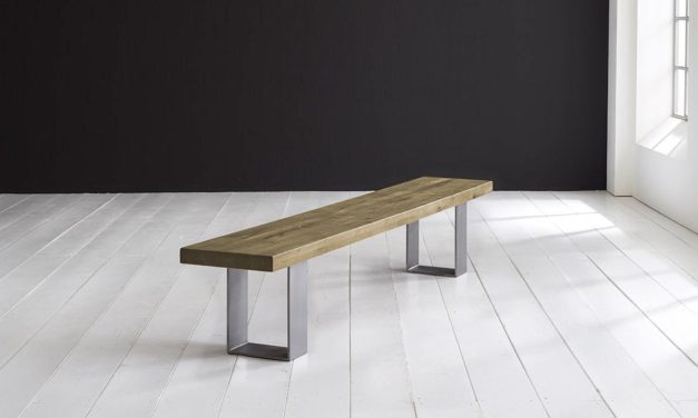 Concept 4 You Spisebordsbænk – Houston ben 300 x 40 cm 6 cm 05 = sand