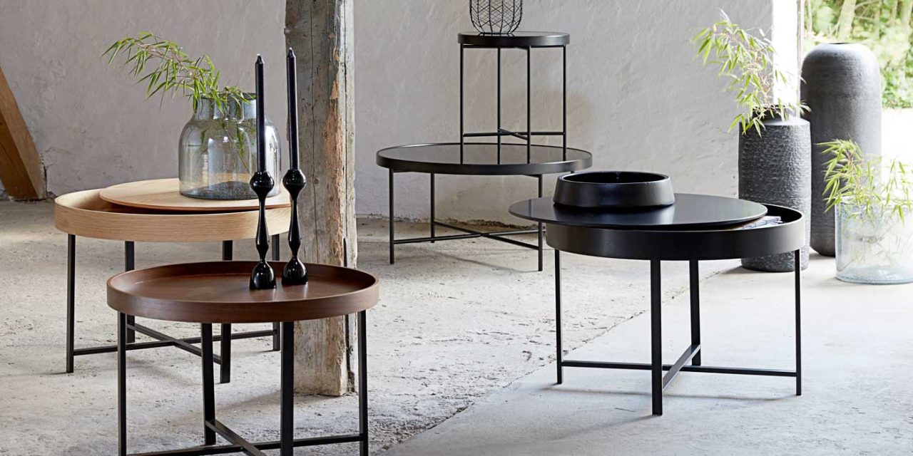 Molly sofabord – mørkt træ