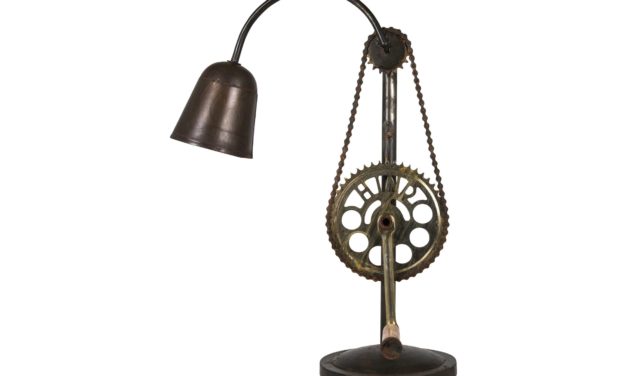 Old Light bordlampe i jern