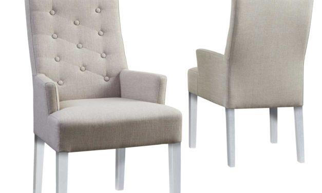 Twitter stol, armlæn, hvide ben