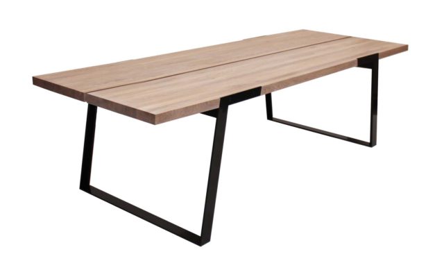 Zilas plankebord – hvidolieret vildeg, m. udtræk (290×100)