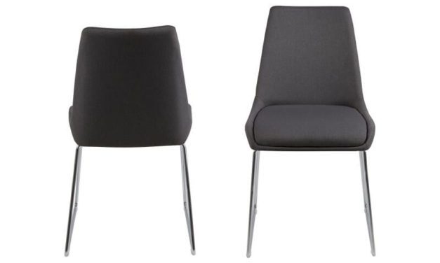 Alison spisebordsstol – Mørkegrå