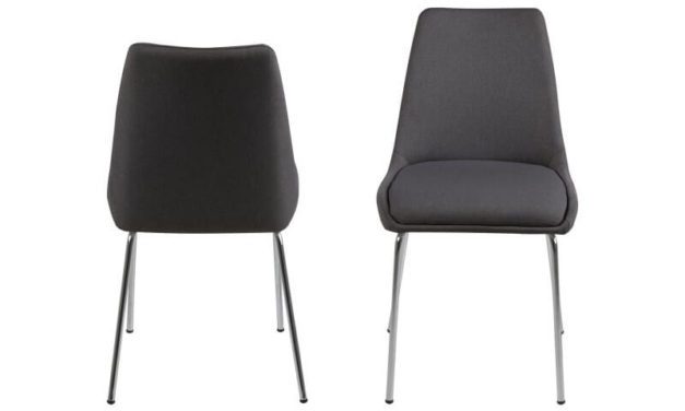 Alison spisestol – Mørkegrå