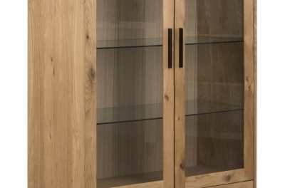 Chara vitrine i oliebehandlet vild eg