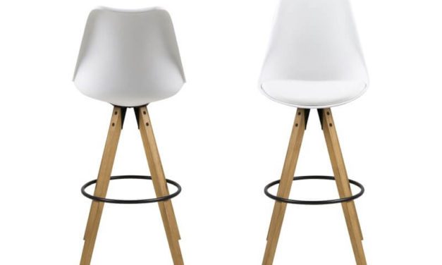 Dima barstol – Hvid