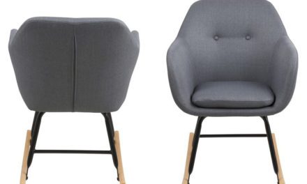 Emilia gyngestol – Mørkegrå