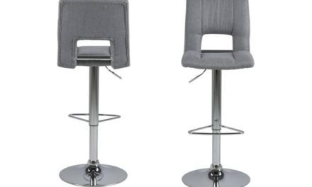 Sylvia barstol – Lysegrå