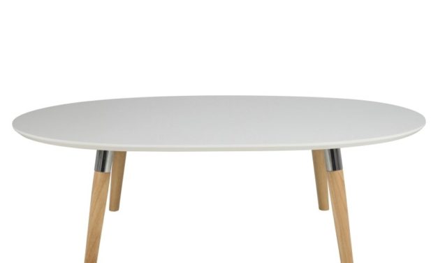 Berlina sofabord i hvid