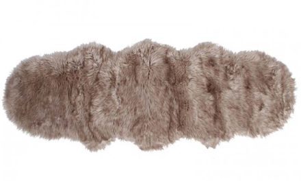 Double deko skind, grå.