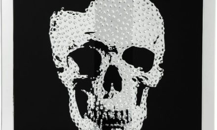 KARE DESIGN Plakat m. Ramme, Mirror Skull 100x100cm