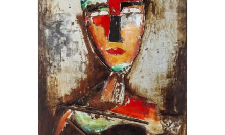 KARE DESIGN Plakat, Iron Artist Face, 120x80cm