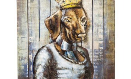KARE DESIGN Plakat, Iron Queen Dog, 100x75cm