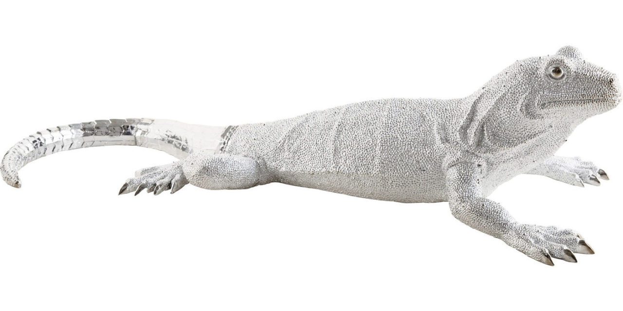 KARE DESIGN Skulptur, Lizard Silver Deluxe