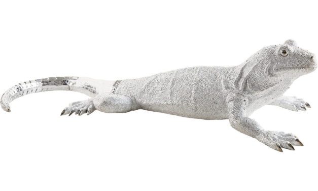 KARE DESIGN Skulptur, Lizard Silver Deluxe
