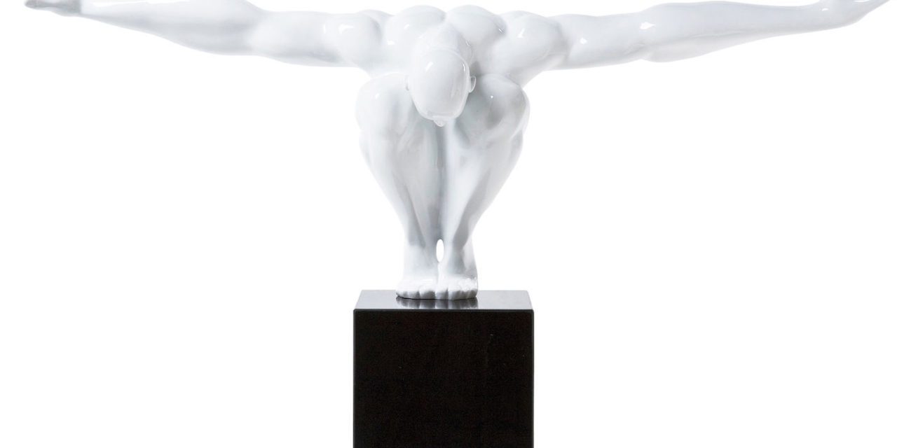 KARE DESIGN Skulptur, Athlet White