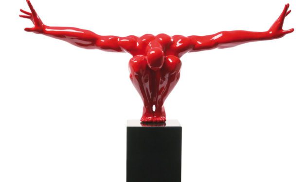 KARE DESIGN Skulptur, Athlet Red
