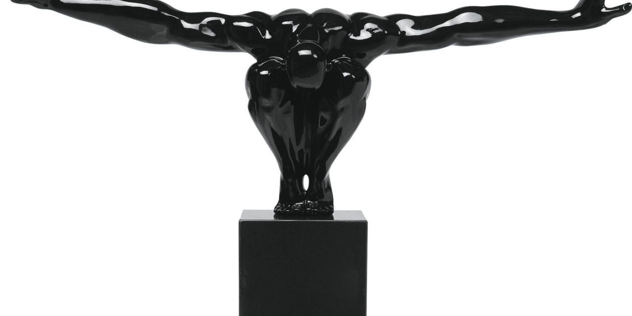 KARE DESIGN Skulptur, Athlet Black