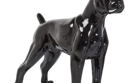 KARE DESIGN Skulptur, Toto XL Black