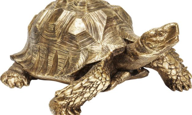 KARE DESIGN Skulptur, Turtle Gold