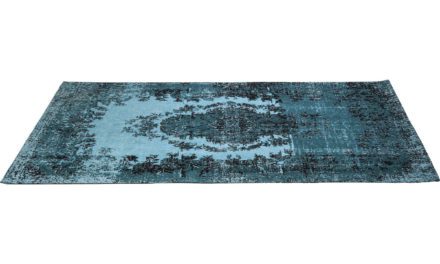 KARE DESIGN Tæppe, Kelim Pop Turquoise 240x170cm