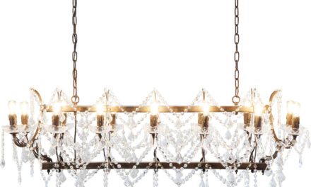 KARE DESIGN Loftslampe, Chateau Crystal Rusty