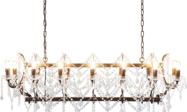 KARE DESIGN Loftslampe, Chateau Crystal Rusty