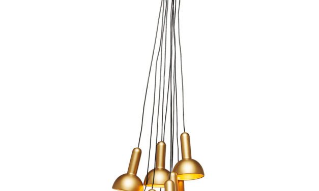 KARE DESIGN Loftslampe, Cappello Gold