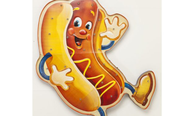 KARE DESIGN Leisure Hotdog lysskilt