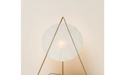 KARE DESIGN Gulvlampe, Triangle Marble White
