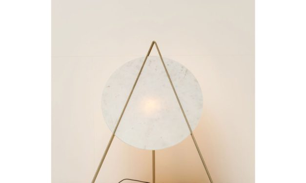 KARE DESIGN Gulvlampe, Triangle Marble White