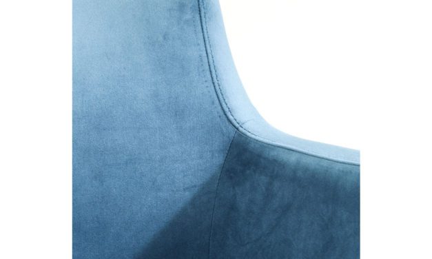 KARE DESIGN Spisebordsstol m. armlæn, Mode Velvet Petrol