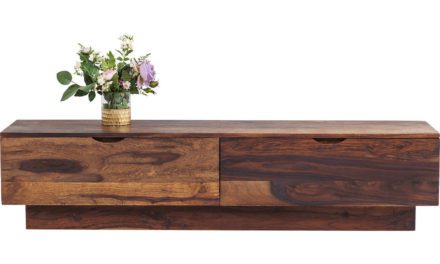 Kare Design Authentico tv-bord i flot sheeshamtræ