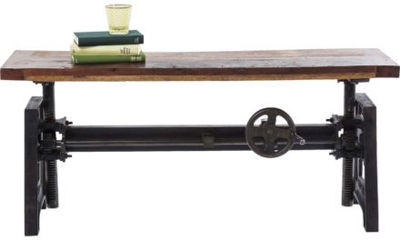 KARE DESIGN Bænk, Steamboat Econo 120x35cm