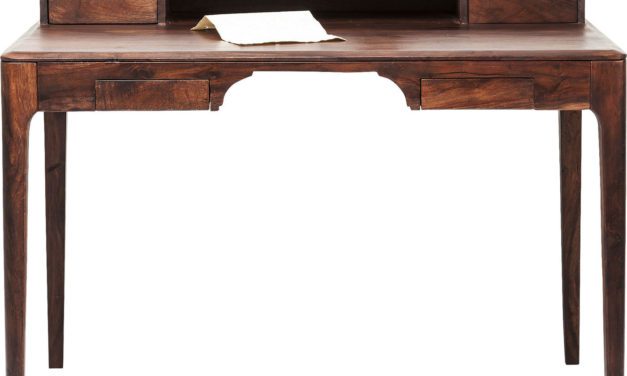 KARE DESIGN Brooklyn Walnut farvet Skrivebord