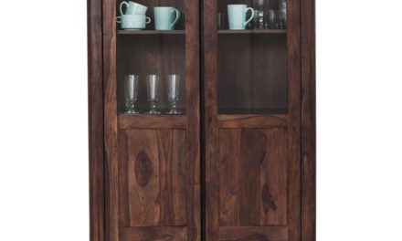 KARE DESIGN Brooklyn Walnut Display Vitrineskab